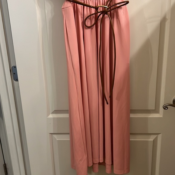 NWT Donna Karan Women's Belted A-Line Dress Color: Tourmaline Sz 16 - Picture 5 of 6